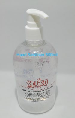 Hand Sanitising Gel Pump Bottle - Image 2