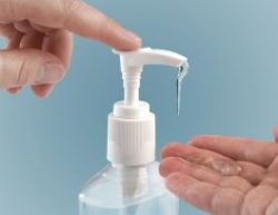 Hand sanitiser 4x5lt gel -stay safe hand protection healthcare-FREE PUMP - Image 3