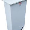 fire retardant pedal bin