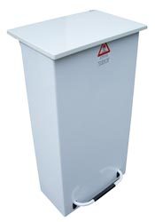 fire retardant pedal bin