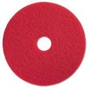red floor pads