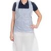 aprons disposable white