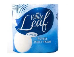 White Leaf Luxury Toilet Roll - Selco Hygiene Uk