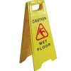wet floor safety sign