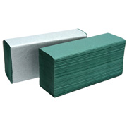 C Fold Hand Towel Green 1 Ply Selco Hygiene Uk